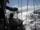 Sailing to Isla San Francisco: Fishing while sailing to Isla San Francisco - Dec 2006