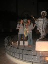 Dancing around the New Statues: The Malecon - La Paz - Jan 2007