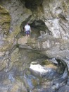 Two story cave, Niue.