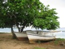 Boats stored on the beach, on of the Vava