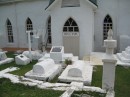 Same church, more graves.