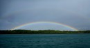 Magnificent Rainbow on our last afternoon in Pancake Creek. 8-7-12