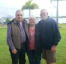 Ian and Ann Campbell at Bundaberg Port, June 2013. Truly wonderful friends who only know how to give. We will miss you but be assured you will travel with us everywhere!