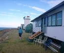 The quaint Cape Capricorn light station. There is a cable railway from Jetty Beach to the light station. It feels really remote. 10-7-12