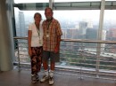 On the skybridge, Petronas Twin Towers, KL. 27-11-13