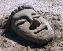 Sand sculpture on Airlie Beach.18-8-12
