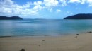 Panorama of Cid Island, Molle Island in background and part of Whitsunday Island. 6-1-13