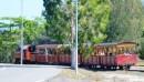 Bally Hooley steam tram. Port Douglas. 7-10-12