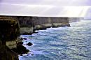 Cliffs on the Australian Bight: Access was from the Nullarbor Highway