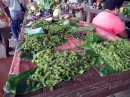 Fijan caviar, a seaweed, at the Savusavu market