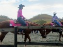 Bourail Agricultural Fair: Cowgirl and horse contest