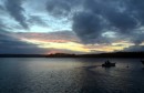 Sunset at Tapana Island. 