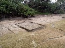 An archeological site where early Tongans cut coral slabs.