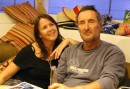 Ally and Brett at home on R&R