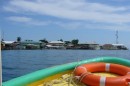 Water taxi to Bocas town