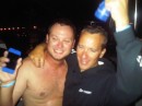 Rob and Ben (late night swimming and dinghy rides)