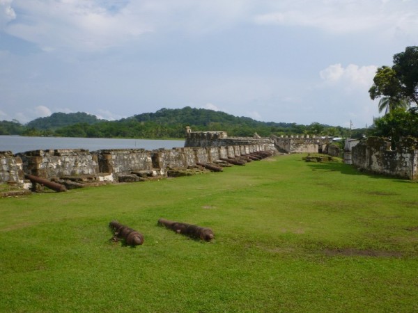Remains of the fort in Portebello....not part of Kuna Yala