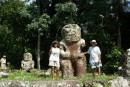 The largest Tiki in the Marquesas at 2 meters tall.