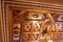 It took 2 carpenters 3 years to hand carve this ceiling.