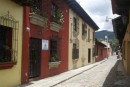Narrow neatly paved streets in the center of town made for easy walking