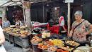 Street food is always interesting to see,  and often hard to guess what it is.