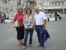 Kath, Maria & Craig in Trieste