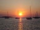 Sunset off Premuda island