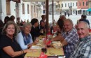 Trattoria lunch stop in the Campo San Margherita