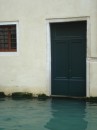 Waterfront property = water right up to the front door!