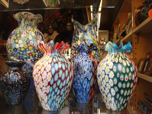 Lovely Murano Glass vases
