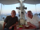 Jens and Tino aboard Sangaris