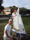 Sandra and Chris from s/v Deep Blue visit FL and join the race