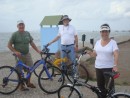 Craig, Ted & Maria - cycling day to Tourlida