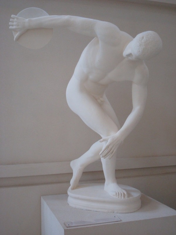 OK, this is not Craig, but a Discus Thrower statue exhibited in the Museum of the History of Olympic Games in Antiquity
