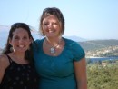 Jen & Amy at Delphi, Greece