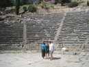 well preserved 4th century BC theatre