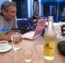 Wifi, hummus and retsina by the harbour