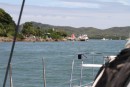 Approaching Cooktown to Port.