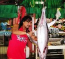 My favorite (Marquesan) fish monger: Papeete Tahiti