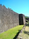 The wall at Fort Napoleon.