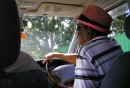 We did a taxi tour of the island.  This is Bone, our driver.