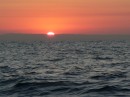 Sunrise in Bass Strait on the way home