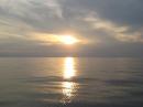 Sunset off Dieppe