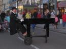 Grand piano in the streets of Dieppe