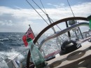 Sailing from Port Louis to Benodet