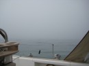 Fog in the middle of the channel. Visibility was less than 50 meters