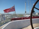 Leaving Dover, bound for the River Orwell
