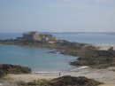Fort off St Malo beach