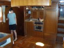 Galley moved aside