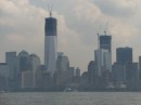 The new World Trade Center as seen from New York Harbor